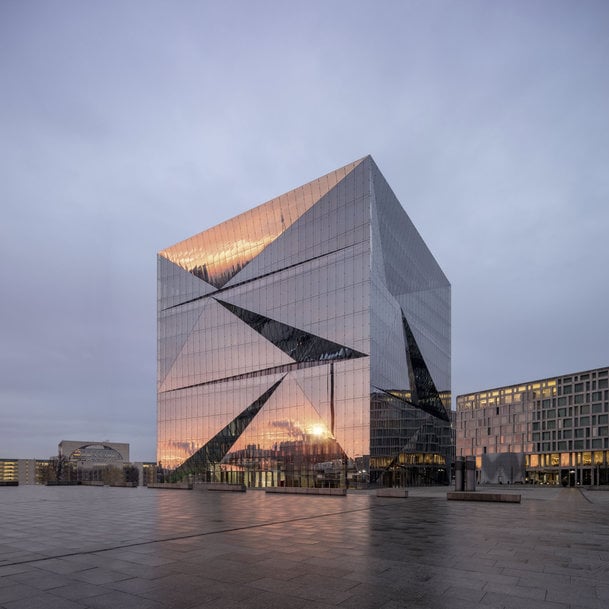 Smart Building avec une façade high-tech